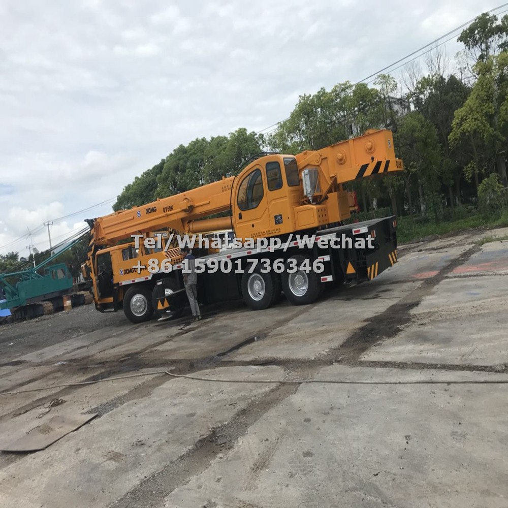 Used New Type XCMG QY50KA Truck Crane 50 ton
